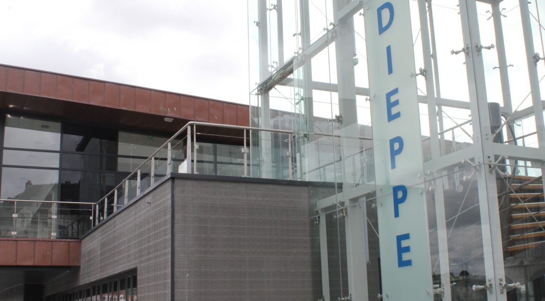 Dieppe Tourist Office rainscreen cladding