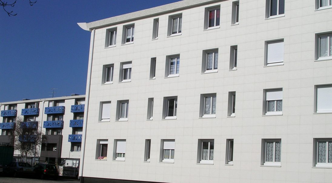 La Rabatterie housing, cladding without subframe
