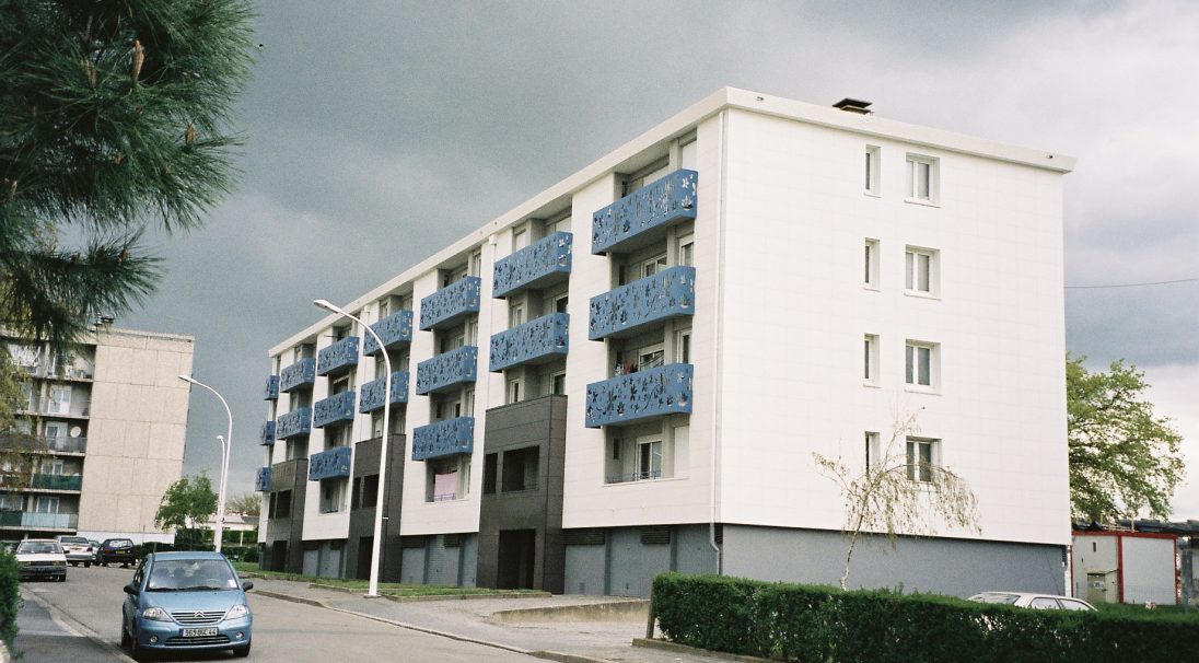 La Rabatterie housing, cladding without subframe
