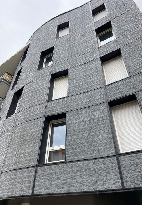 CAREA FACADE - Housing building: %%title%% - Wall cladding without subframe (CWoB). Visit our other housing completed projects.