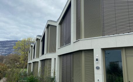 CAREA FACADE - Housing building: Chemin du Rang villas, Vessy (CH) - cladding with backing structure (CWB). Discover other housing completed projects.